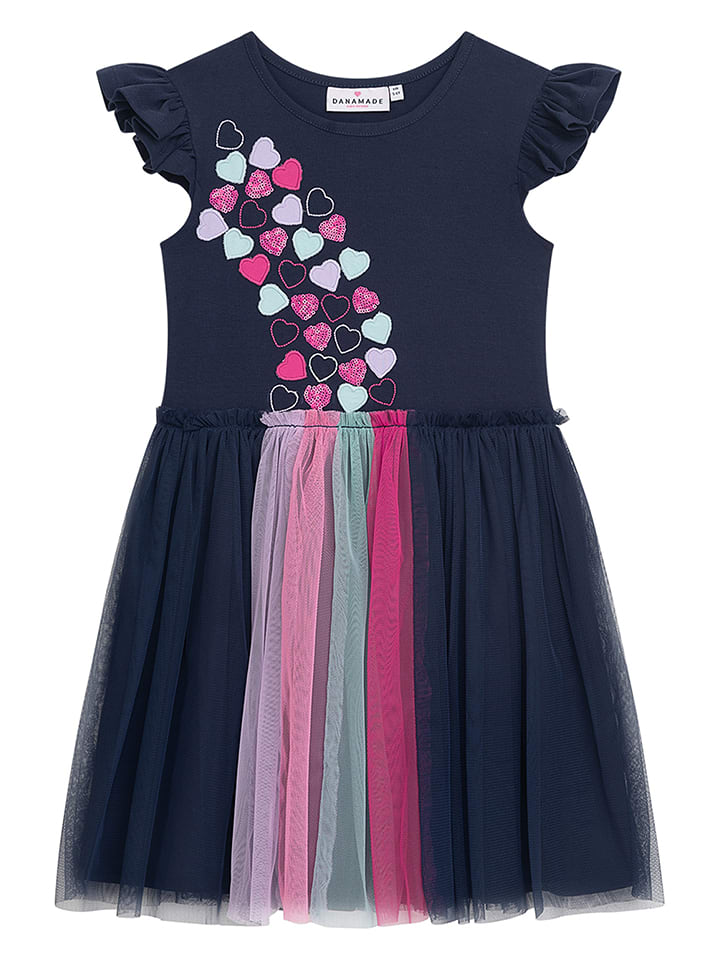 Kleid in Dunkelblau