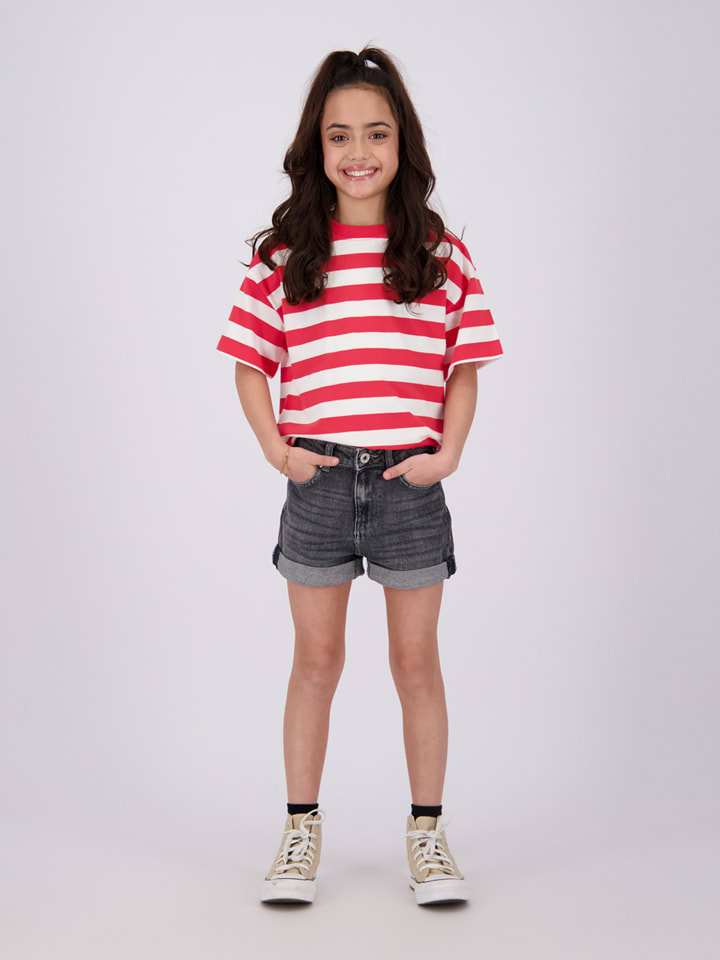 Jeans-Shorts "Donalie" in Anthrazit