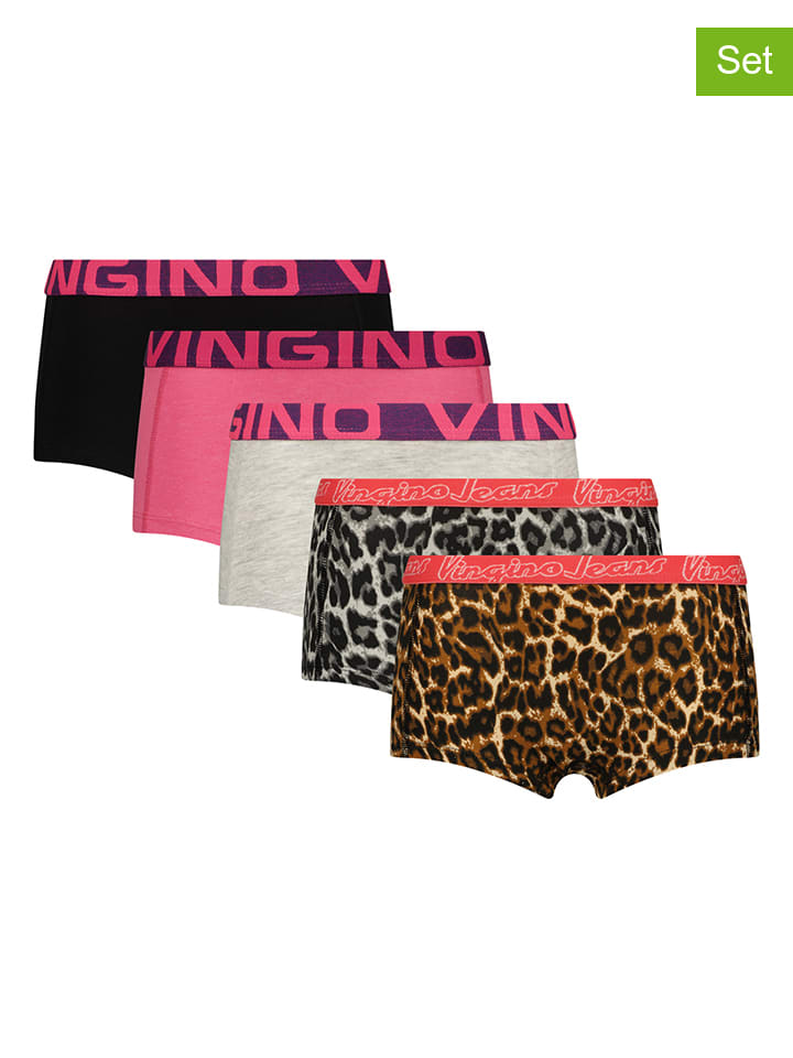 5er-Set: Boxershorts in Bunt