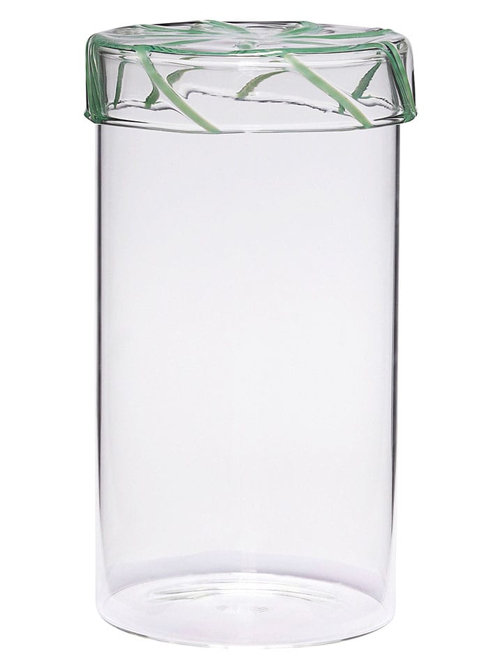 Voorraadglas "Heir" groen - (H)20 x Ø 10 cm