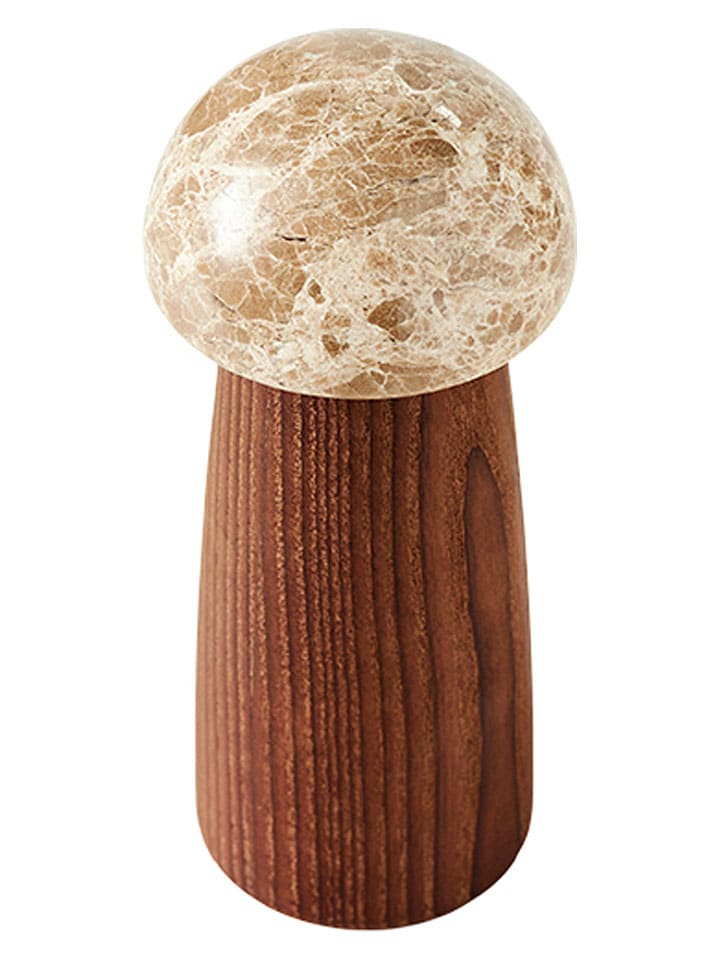 Zout-/pepermolen "Yami" naturel - (H)15 x Ø 6,5 cm