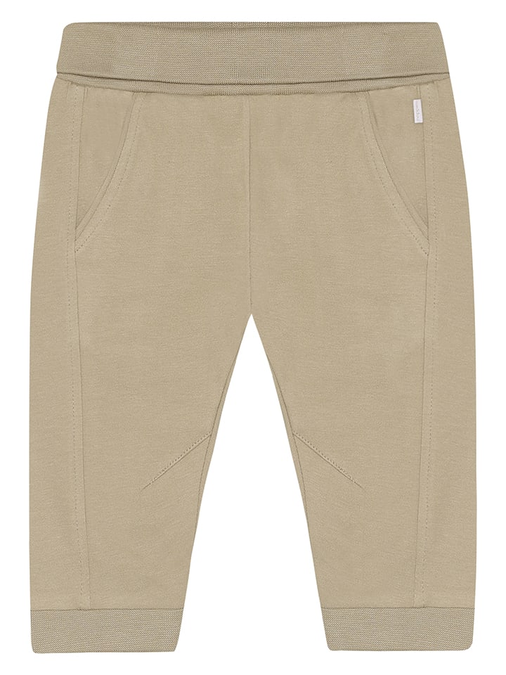 Legginsy w kolorze beżowym
