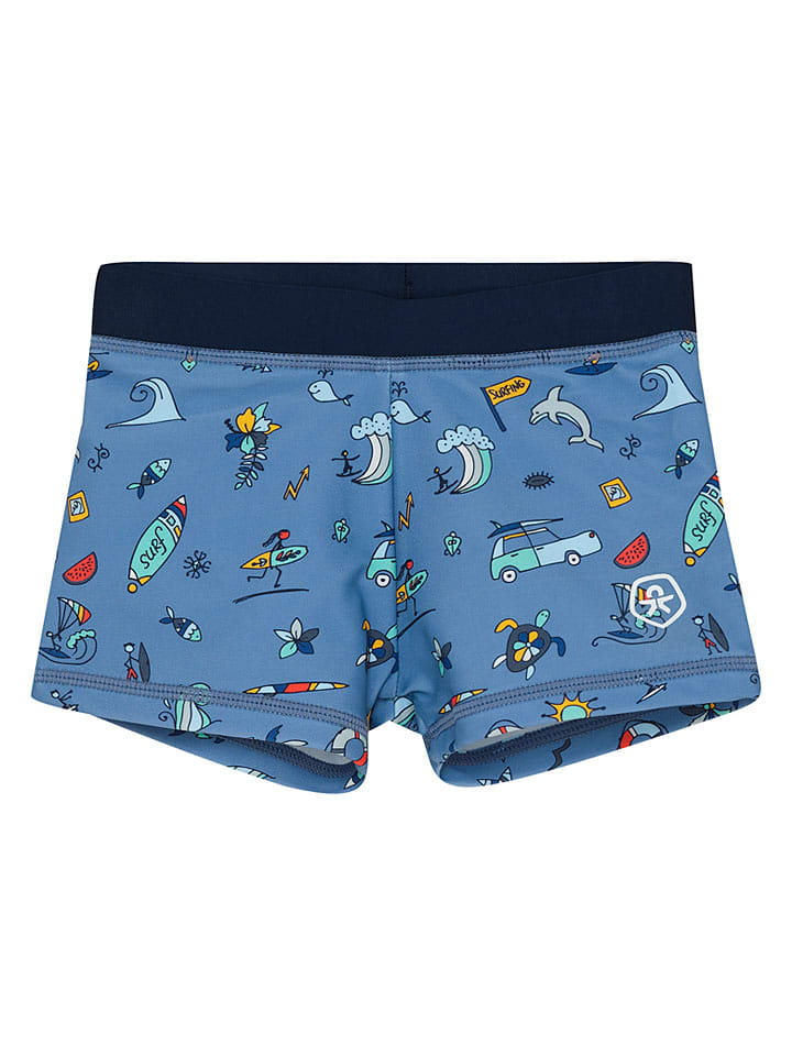 Zwembroek blauw