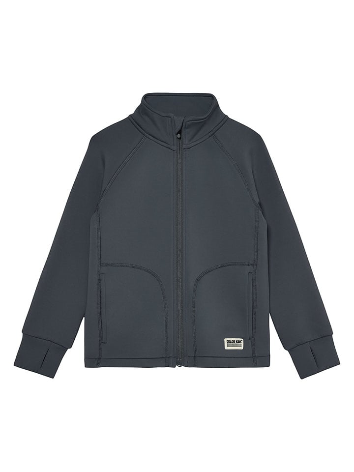 Fleece vest antraciet