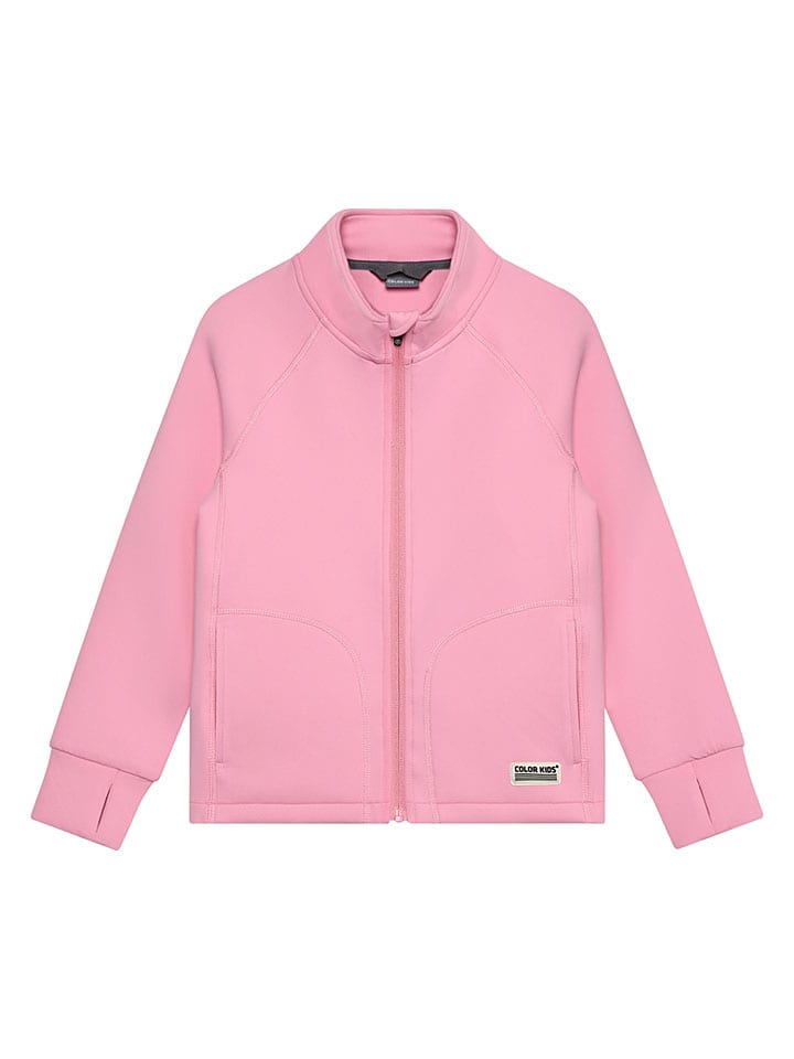 Fleecejacke in Rosa