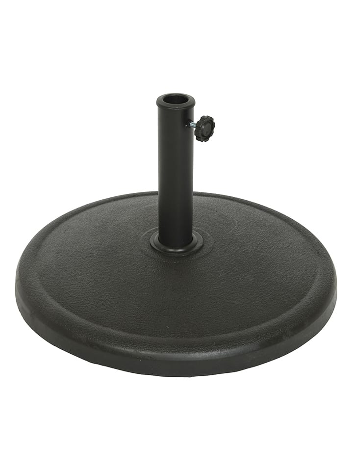 Sonnenschirmständer-Basis in Schwarz - (H)33 x Ø 54,5 cm