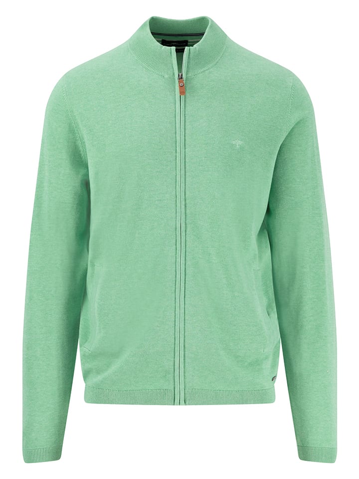 Cardigan in Grün