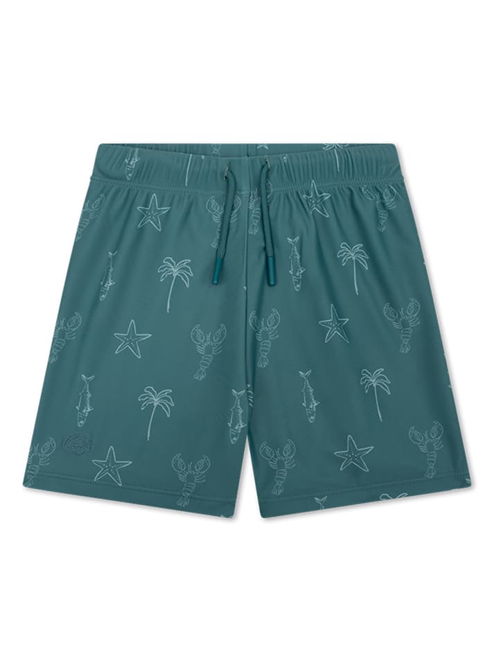Zwemshorts "Feeling Beachy" groen