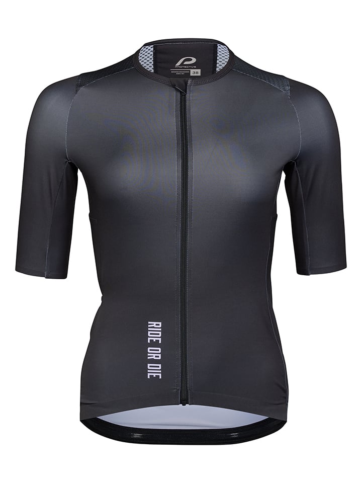 Fahrradtrikot "Mystery" in Schwarz