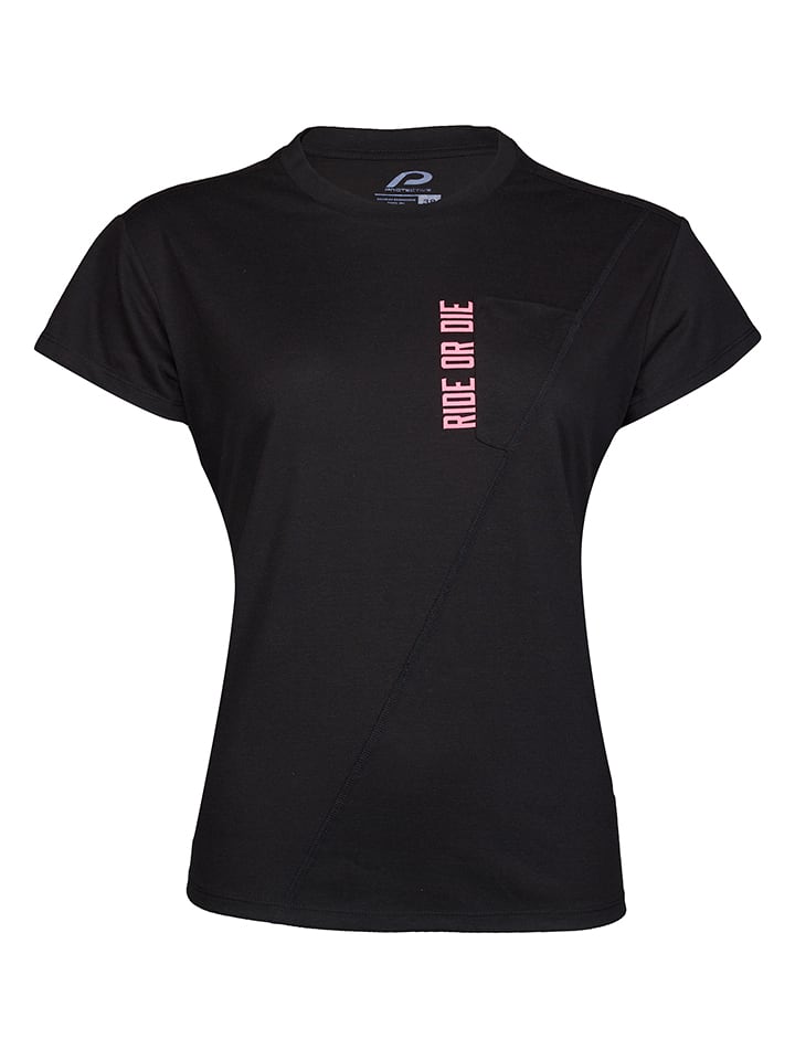Fahrradshirt "Wildwood" in Schwarz