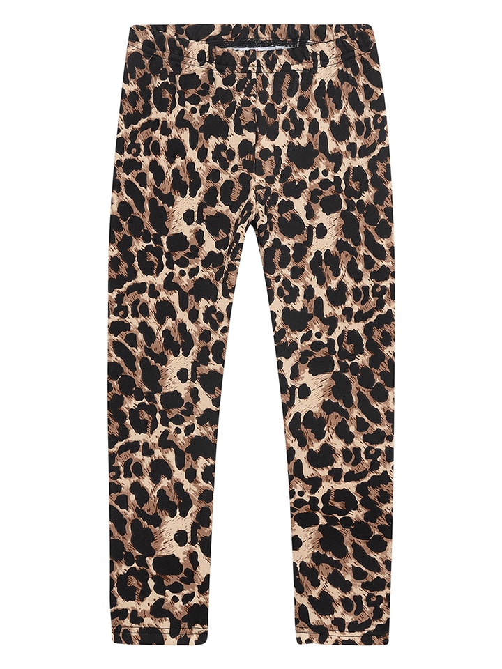 Legginsy w kolorze brązowym
