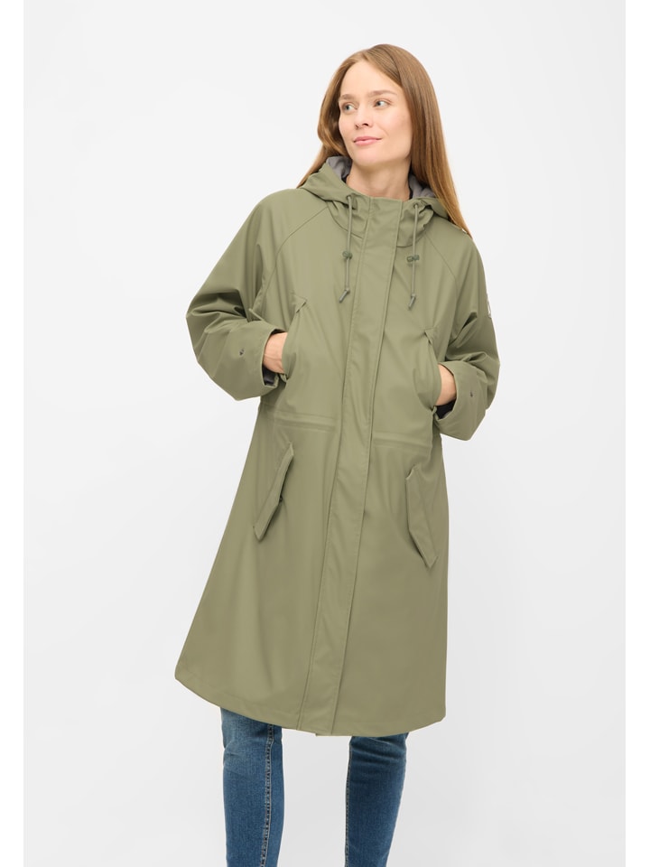 Parka funkcyjna w kolorze khaki