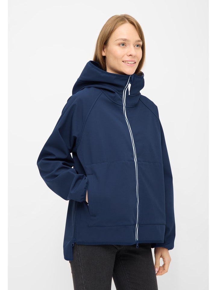 Functionele jas donkerblauw