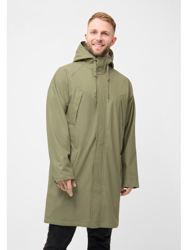Regenmantel in Khaki