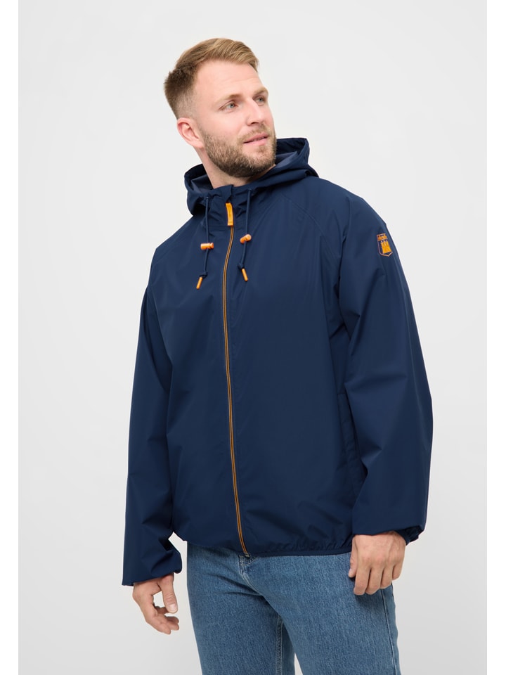 Functionele jas donkerblauw