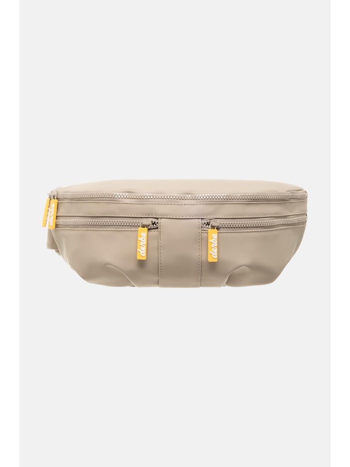 Brustbeutel in Beige - (B)35 x (H)15 x (T)10 cm