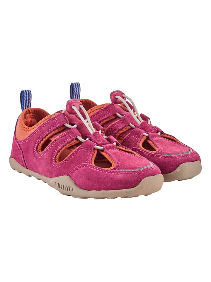 Leder-Wandersandalen "Sankari" in Pink