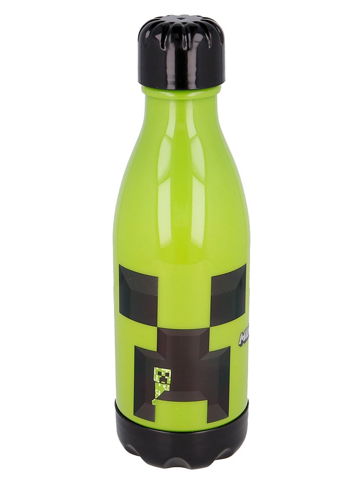 Trinkflasche "Minecraft" in Grün - 560 ml