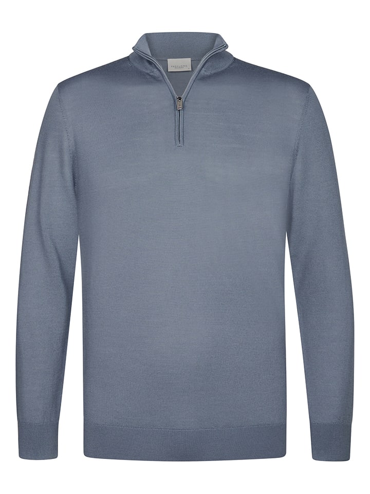 Wollen trui blauw