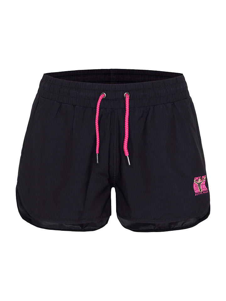 Badeshorts in Schwarz