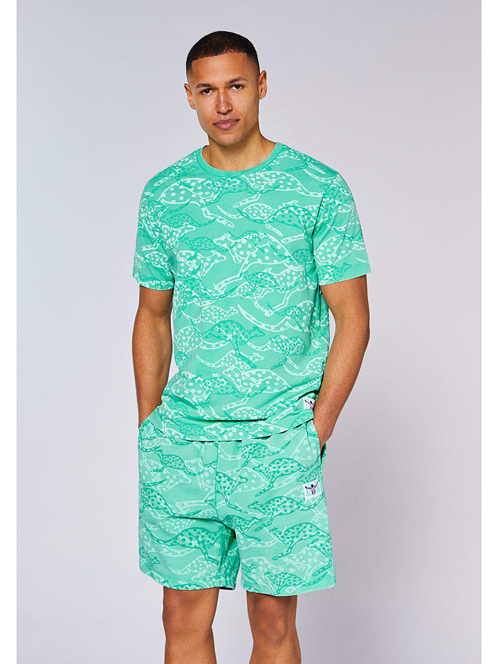 Shirt in Türkis