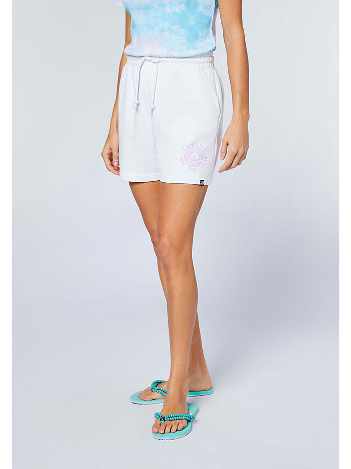Sweatshorts in Weiß