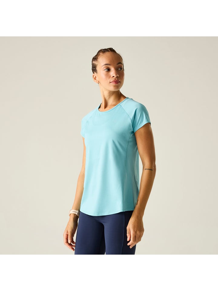 Trainingsshirt "Corral" in Hellblau