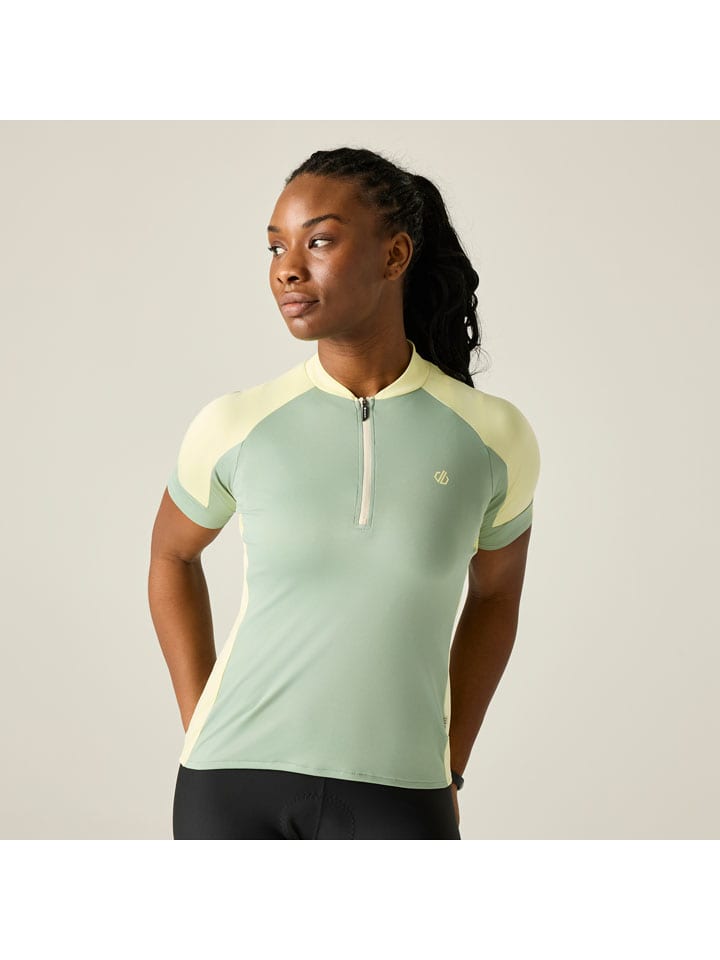 Fietsshirt "Flutter" groen/geel
