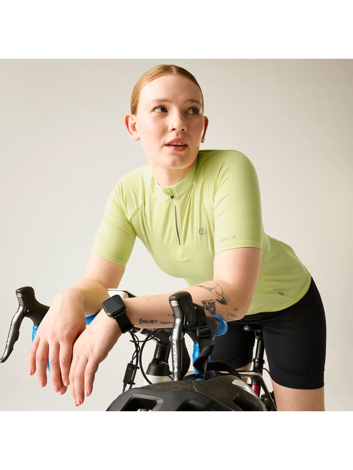 Fahrradtrikot in Gelb