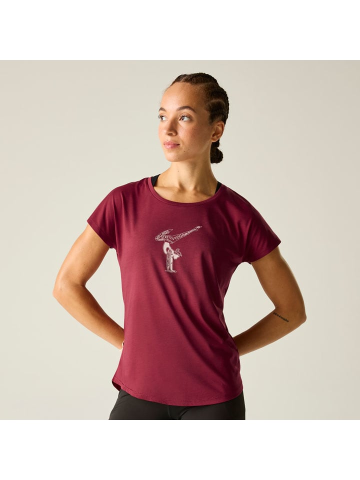 Koszulka sportowa "Serenity" w kolorze czerwonym