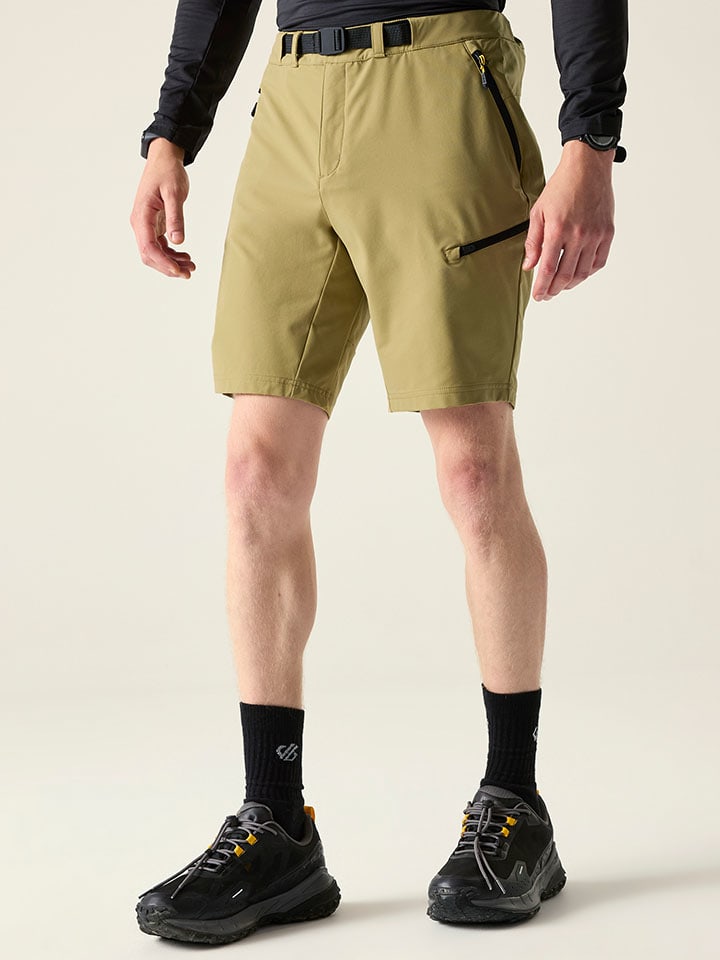 Szorty trekkingowe "Tuned In Pro II" w kolorze khaki