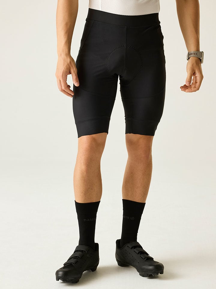 Fietsbermuda "Ultra" zwart