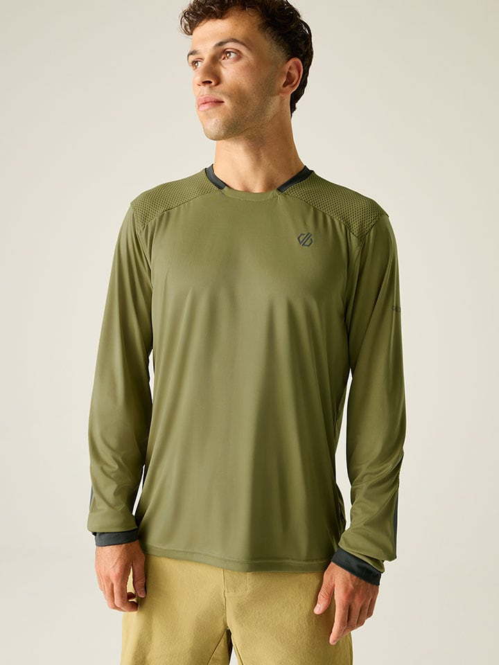 Fahrradlongsleeve "Trackstand Ace" in Khaki