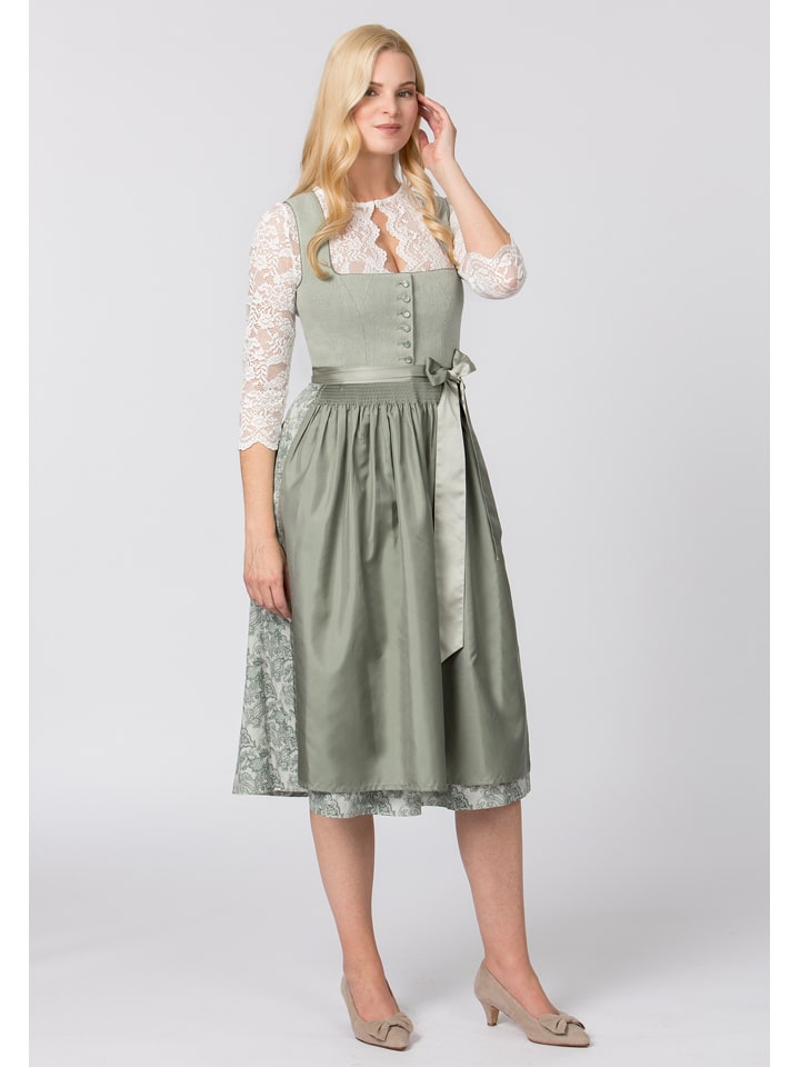 Dirndl "Amira" in Salbei