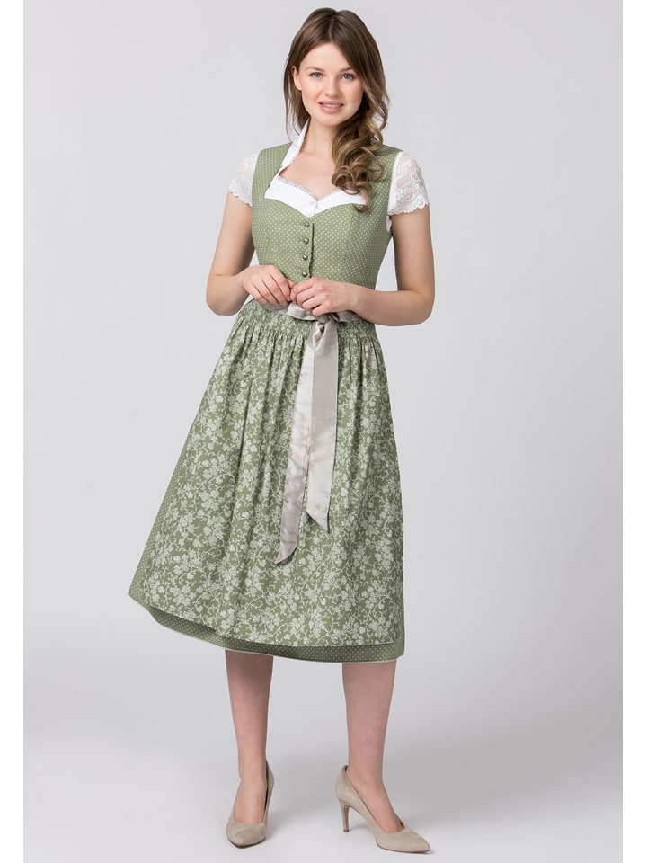 Dirndl "Edonita" in Grün