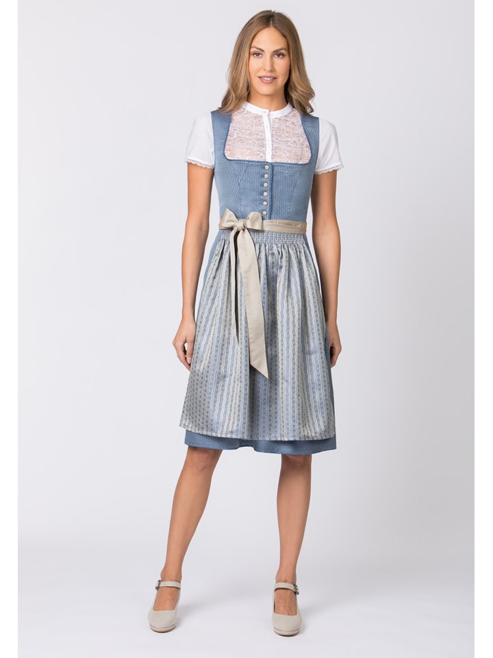 Dirndl "Irit" in Blau