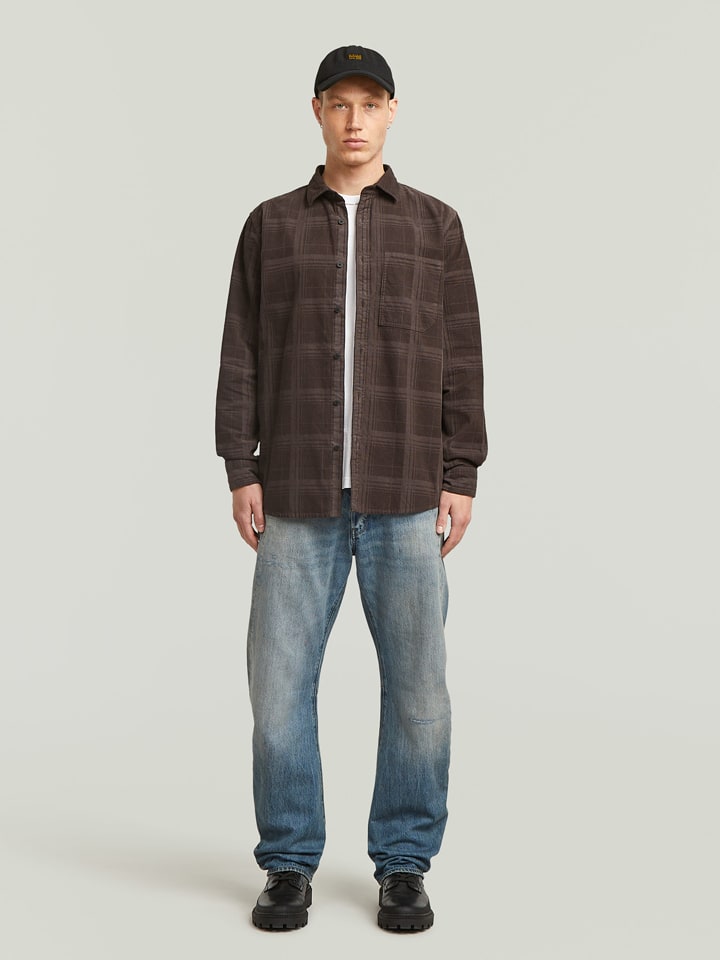 Koszula - Regular fit - w kolorze brązowym