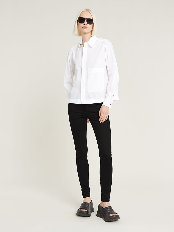 Spijkerbroek - skinny fit - zwart