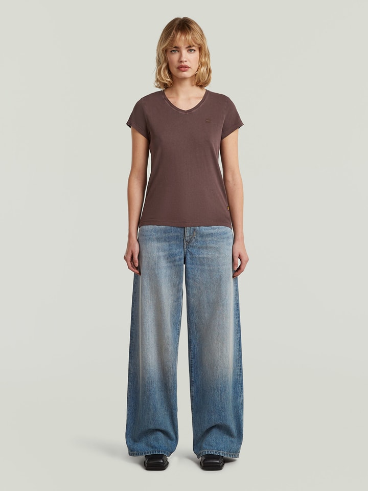 Shirt in Braun