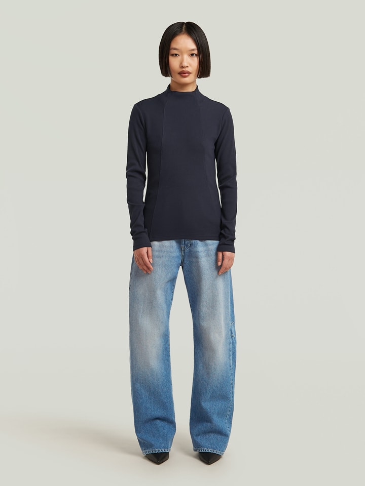 Longsleeve donkerblauw