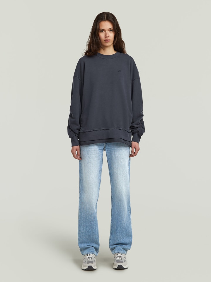 Sweatshirt in Anthrazit