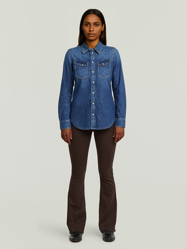 Jeanshemd in Blau