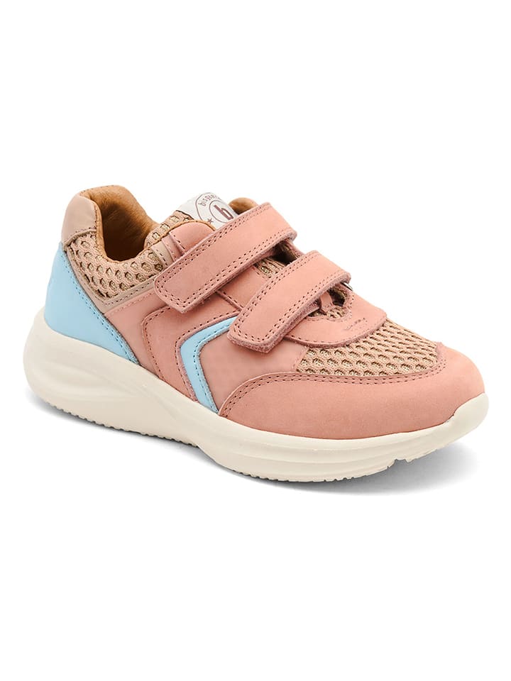 Skórzane sneakersy "Yuki" w kolorze jasnoróżowym