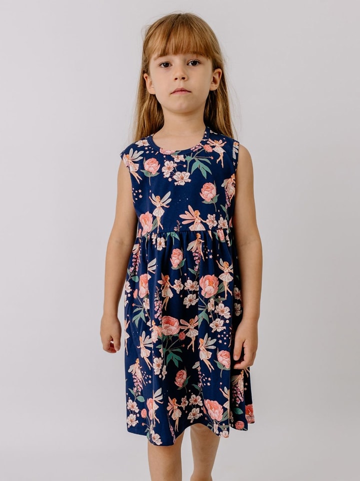 Kleid in Dunkelblau