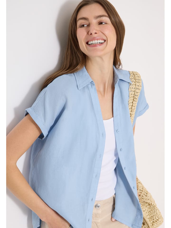 Blouse lichtblauw