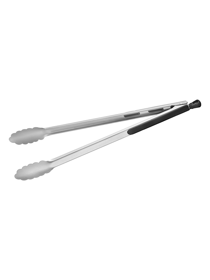 Grillzange in Silber - (H)44,5 cm
