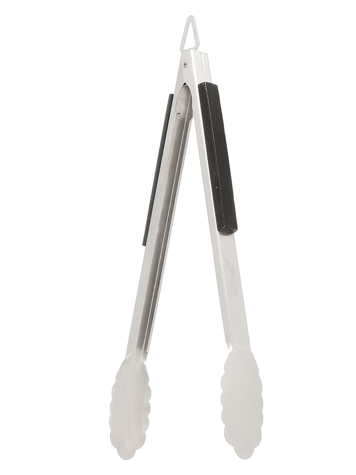 Grilltang zilverkleurig - (H)45 cm