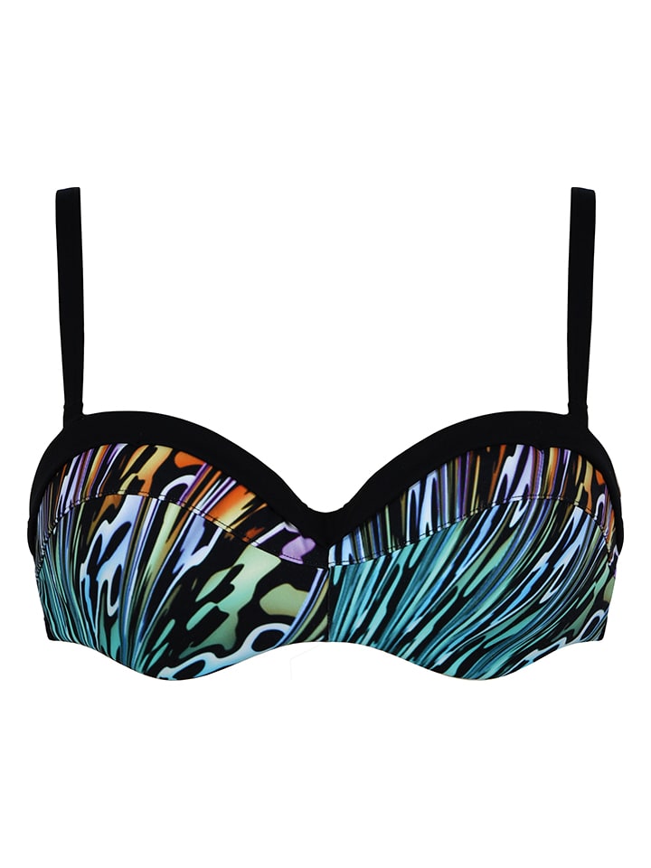 Biustonosz bikini ze wzorem
