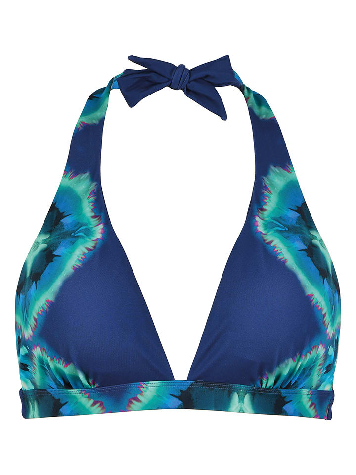 Biustonosz bikini w kolorze niebiesko-turkusowym
