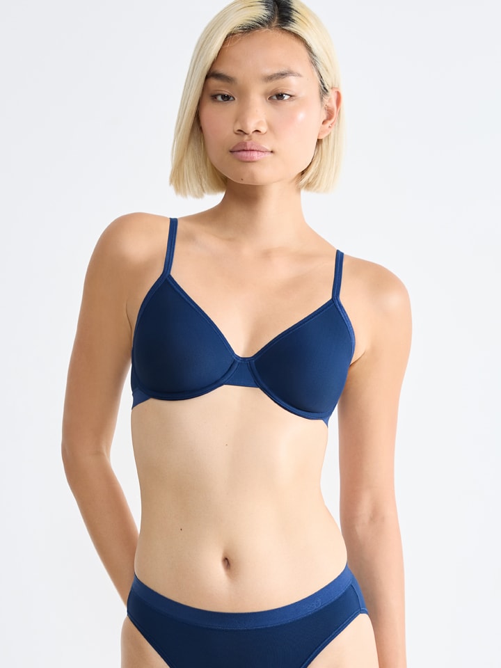 Beugelbeha "Fresh n Free" donkerblauw